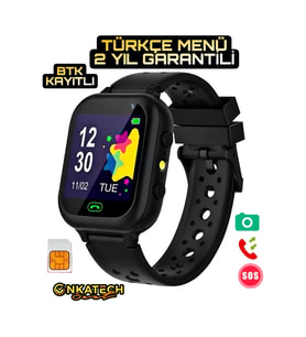 Çocuklar İçin Sim Kartlı LBS Konum Takipli Akıllı Saat