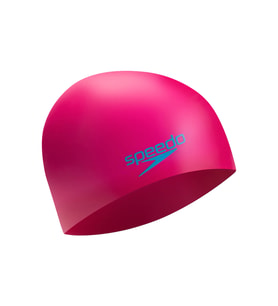 Speedo Long Hair Cap Ju Çocuk Uzun Saç Yüzücü  Bonesi 8-12809F953 Pembe