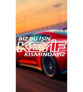 Biz Bu İşin Keyif Kısmındayız 20X8 Jdm Yazı Araba-motosiklet Cam Etiket Sticker Beyaz Renk