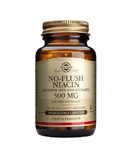 Solgar No Flush Niacin 500mg 50 Kapsül