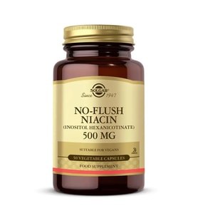 Solgar No Flush Niacin 500mg 50 Kapsül