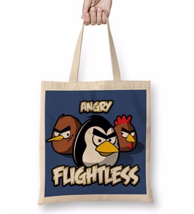 Flightless Bez Çanta Uzun Saplı