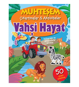 Muhteşem Çıkartmalar ve Aktiviteler - Vahşi Hayat