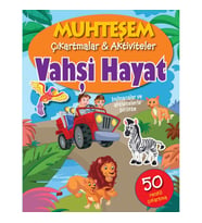 Muhteşem Çıkartmalar ve Aktiviteler - Vahşi Hayat