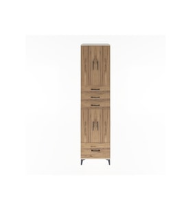 Hyperion Dolap 4 Raflı 4 Çekmeceli 4 Kapaklı 60x44x243 Aytaşı-Çam