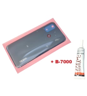 Oppo A32 (4G) Arka Pil Batarya Kapağı (B-7000) SİYAH