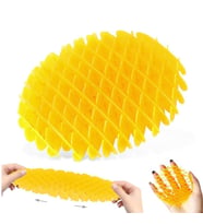 YENİ NESİL SARI SOLUCAN STRES OYUNCAĞI TOP ANAHTARLIKLI MODEL 2 ÖZELLİKLİ VIP NEW YELLOW FIDGET WORM