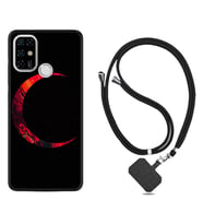 Casper E30 F20 X20 Kılıf Boyun Askılı Silikon Red Moons 1747