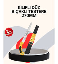 Northcity Ergonomik Kılıflı Budama Testeresi 270mm - Dayanıklı Bahçe Bıçağı