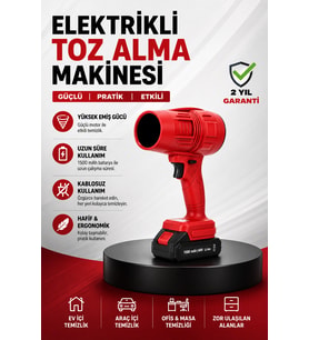 Yüksek Hızlı Elektrikli Toz Temizleme ve Üfleme Cihazı