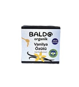 Baldo Organik Vanilya Özütü 80 gr.- alkolsüz