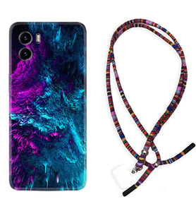 Vivo Y15S Y32 Y33S Y51 Y53S Kılıf Boyun Asklı Rasta Silikon Explosive 1734