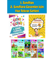 1.Sınıftan 2.Sınıfa Geçenler İçin  Hızlı Okuma ile Çıtır Türkçe Çalışma Kitabım+10 lu Hikaye Seti 2