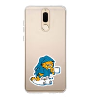 Huawei Mate 10 Lite Uyumlu Baskılı Yumuşak Silikon Şeffaf Telefon Kılıfı