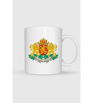 Coat Of Arms Of Bulgaria Kingdom Of Bulgaria Tasarımlı Kupa Bardak