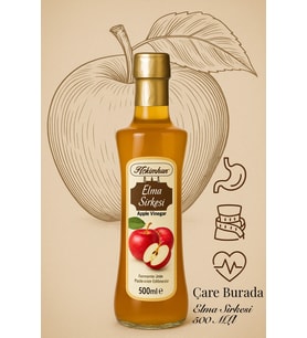 Elma Sirkesi 500 Ml (Katkısız)