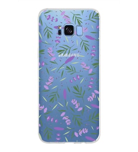 PrintiFy Samsung Galaxy S8 Plus ile Uyumlu 1mm Slim Fit Water Color 3 Baskılı Şeffaf  Kılıf