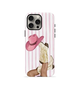iPhone 15 Pro Max Vorian Çift Katmanlı Kılıf Pink Rodeo