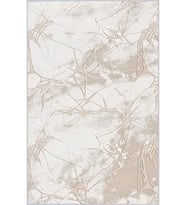 Eliana Home Baskılı, Yıkanabilir Kaymaz Taban Salon Halısı LNA0363 100x150 cm (Bej)