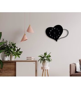 BK Gift Dekoratif 45cm Ahşap Duvar Saati-99
