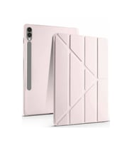 Samsung Galaxy X610 Tab S9 FE Plus 12.4 Kılıf Kalemlikli Mars Tablet Kılıfı - Rose Gold