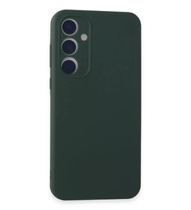 Durukar® Samsung Galaxy A15 4G Kılıf First Silikon - Koyu Yeşil