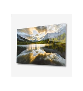 Doğa Cam Tablo 4mm Dayanıklı Temperli Cam (Çok Renkli)