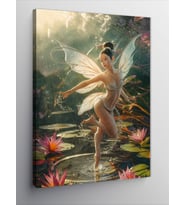 Kanvas Tablo Peri Kızı