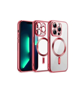 İphone 13 Kılıf Kross Magneticsafe Kapak - Kırmızı