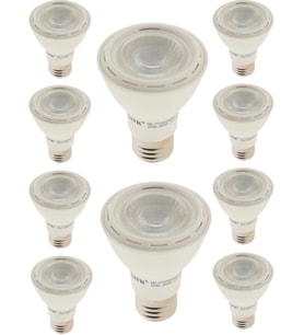 Şavk 7W 3000K (Sarı Işık) Par20 E27 Duylu Led Spot Ampul (10 Adet)