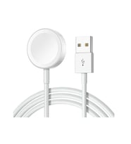 ScHitec S8+ Akıllı Saat Kablosuz Şarj Aleti H11-HW-HK-DTNO1-S8 Ultra-HELLO Modeller İle Uyumlu Beyaz