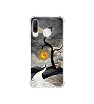 PrintiFy Huawei P30lite ile Uyumlu Simya Serisi Sarmal Yolculuk Tasarımlı Uv Baskılı Köşe Korumalı Antişok Kılıf