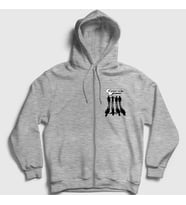 Presmono Unisex Gri Gang Film Otomatik Portakal A Clockwork Orange Fermuarlı Kapüşonlu Sweatshirt 242602tt