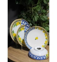 Lemon Platın- 24 Parça Yemek Takımı