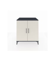 Kronos Şifonyer 2 Raflı 2 Kapaklı 88x59x96 Antrasit-Aytaşı