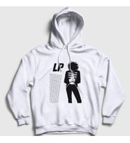 Presmono Unisex Beyaz Lp V2 Laura Pergolizzi Kapüşonlu Sweatshirt 304717tt