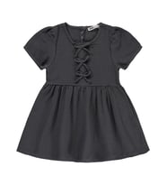 Civil Girls Fiyonklu 2-5 Yaş Elbise - Gri