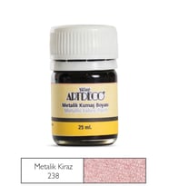 Artdeco Metalik Kumaş Boyası 238 Kiraz 