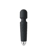 Bükülebilir Başlıklı Wand Vibratör Siyah
