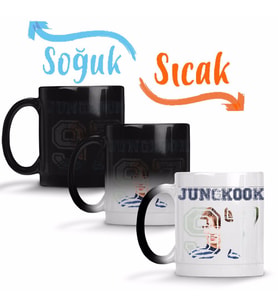 Bts Jungkook Sihirli Kupa Bardak Porselen