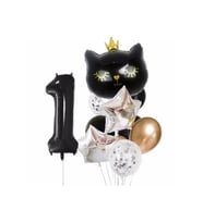Düvenci Ticaret Kedi Doğum Günü Set