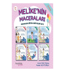 Melike'nin Maceraları 6'lı Pedagojik Eğitim Hikayeleri Seti