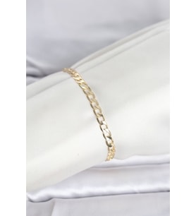 CM 14K Gold Renk Halka Zincir Model Kadın Bileklik - TJ-BB8287