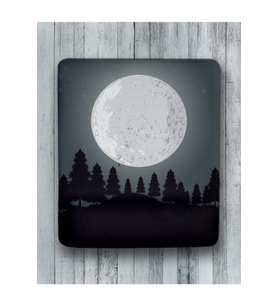 Trees And Moon Bilek Destekli Mouse Pad