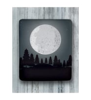 Trees And Moon Bilek Destekli Mouse Pad