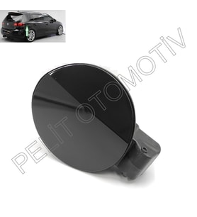 Golf 6 Dış Depo Yakıt Kapağı 5K6809857C (Siyah Boyalı)