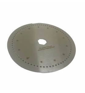 Türkay Havalı Mibzer Pamuk Ekim Diski 304 Kalite 60 Delik 3.5 mm