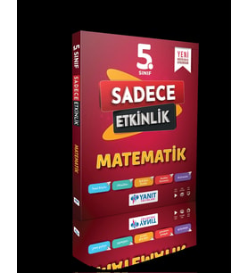 YANIT YAYINLARI 5.SINIF MATEMATİK SADECE ETKİNLİK