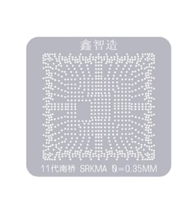 KALIP STENCİL SRKMA SRKM2 SRKM3 SRKM5 SRKM6 FH82H570 SRKM6 FH82W580 SRKM7 FH82HM570 0.35 MM