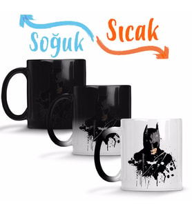 Batman 2 Sihirli Kupa Bardak Porselen